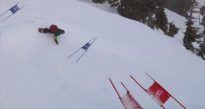 Airblaster au Mont Baker Banked Slalom