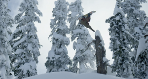 Le team Burton dans la pow de Whistler