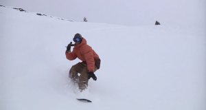 Nico Müller dans le Crap Show de Laax