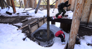 La maison hantée snowpark