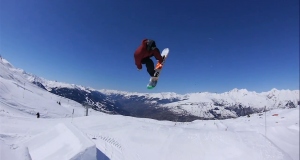 Chazou & Dams dans le park des Arcs