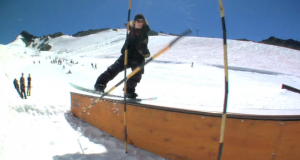 Banger sur le glacier de Whistler