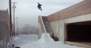 Nike Snowboarding – Session street avec Justin Bennee