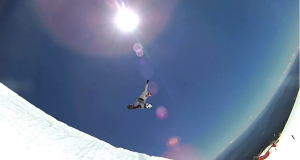 Terje Haakonsen et Russell Windfield à Mont Hood