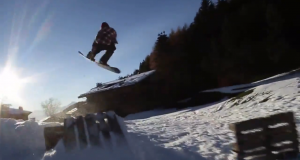 Snowpark artisanal en Suisse