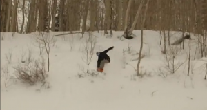Freeride sur le parking