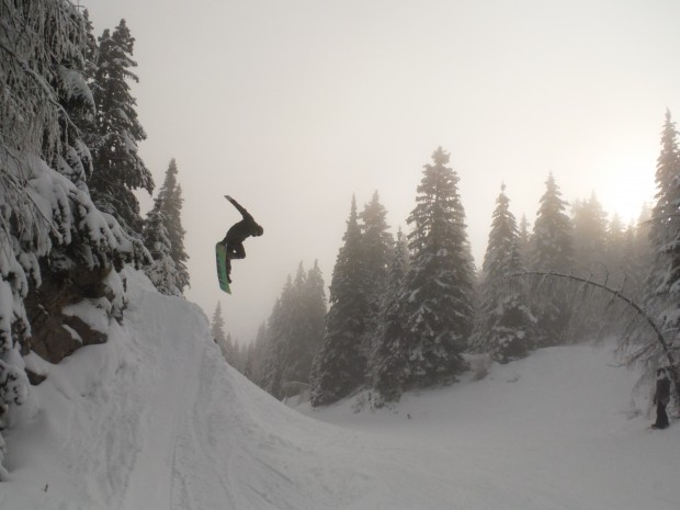 Golden tail grab shifty : Krvavec
