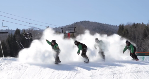 Snowboard synchronisé