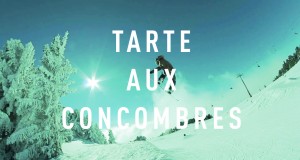 Tarte aux concombres à Chamrousse