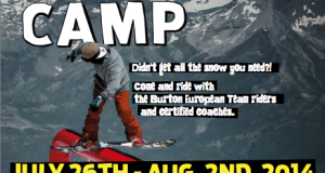 Burton Summer Camp à Cervinia/Zermatt