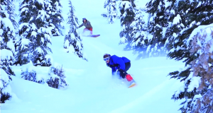 Snowsurfing à Tahoe