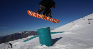 Théo Declerk,  Sam Putzeys et Arthur Lammens aux 2 Alpes