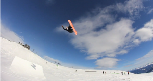 Boris Mouton et Lucas Baume à Laax