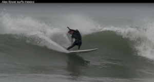 Alex Knost surfs mexico