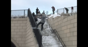 Mike Liddle, le gagnant du Jamboree Stairmasters Pro