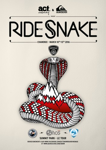 Affiche Ride THe Snake 420x600