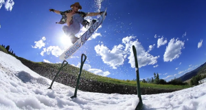 The Milk Patch – Session névé sur les restes du superpipe d’Aspen