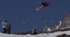 Danny Davis, Terje Haakonsen, Jake Blauvelt, Ben Ferguson et Scott Blum – Pipe à Mont Hood