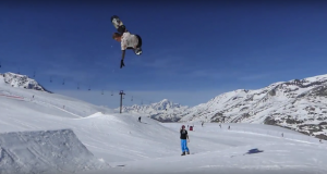 Sylvain Bourbousson et Jorn Simen Aaboe à Val d’Isère