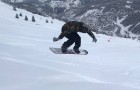 Pow à Méribel avec DC Snowboarding France